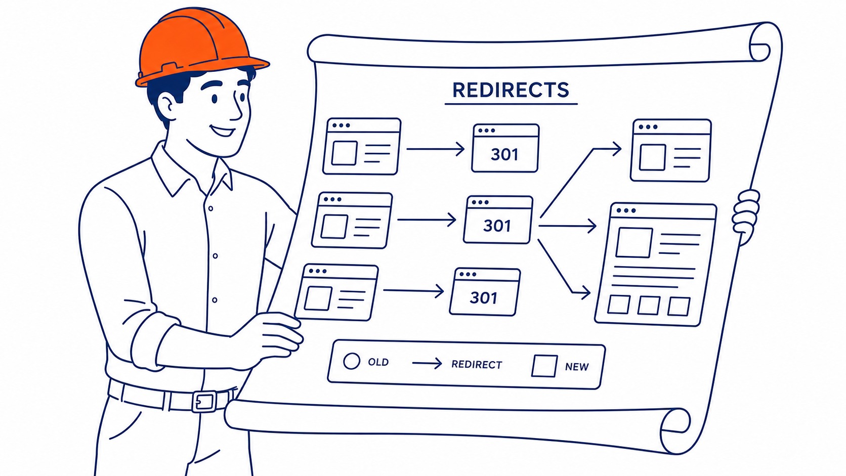 Auditing the Redirects Already on Your Site: Most established websites are carrying redirects nobody documented. Illustration for are 301 redirects bad for seo.