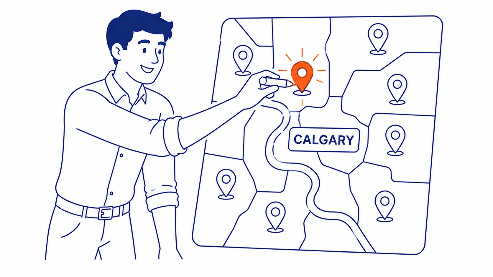 Backlinks for Calgary Businesses in Context: For local businesses competing for Calgary-specific queries, the link-building calculation is different from national SE. Illustration for what are backlinks in seo.