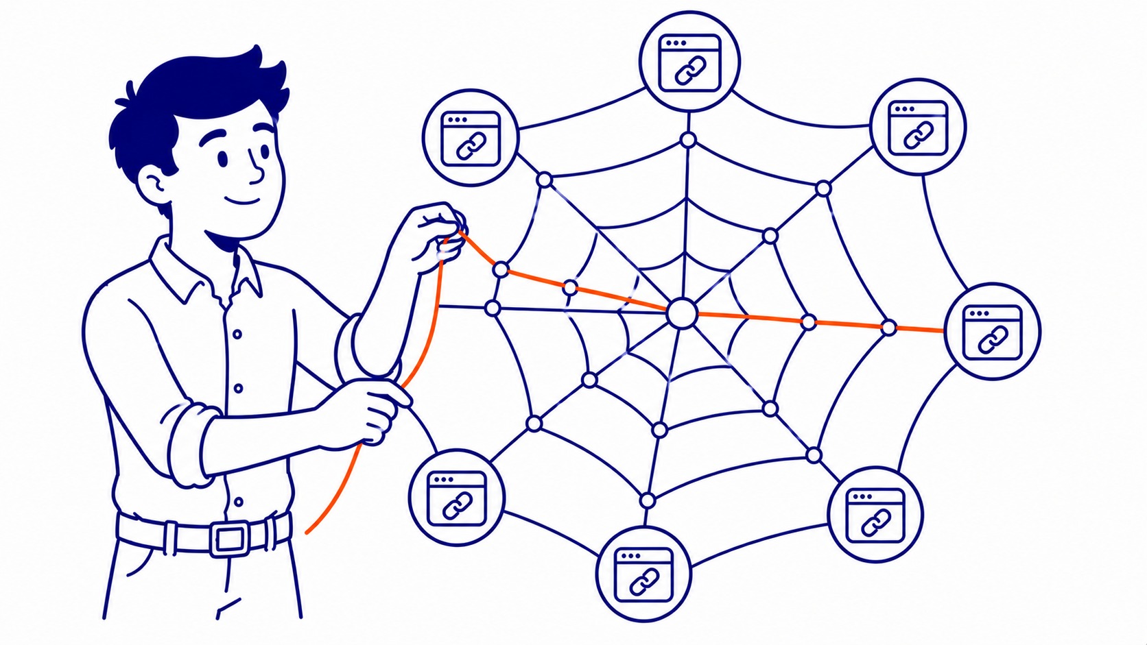 Earn Links and Build Authority: Off-page authority, measured in part by the quality and relevance of backlinks pointing to a domain, remains one of the . Illustration for how to improve seo.