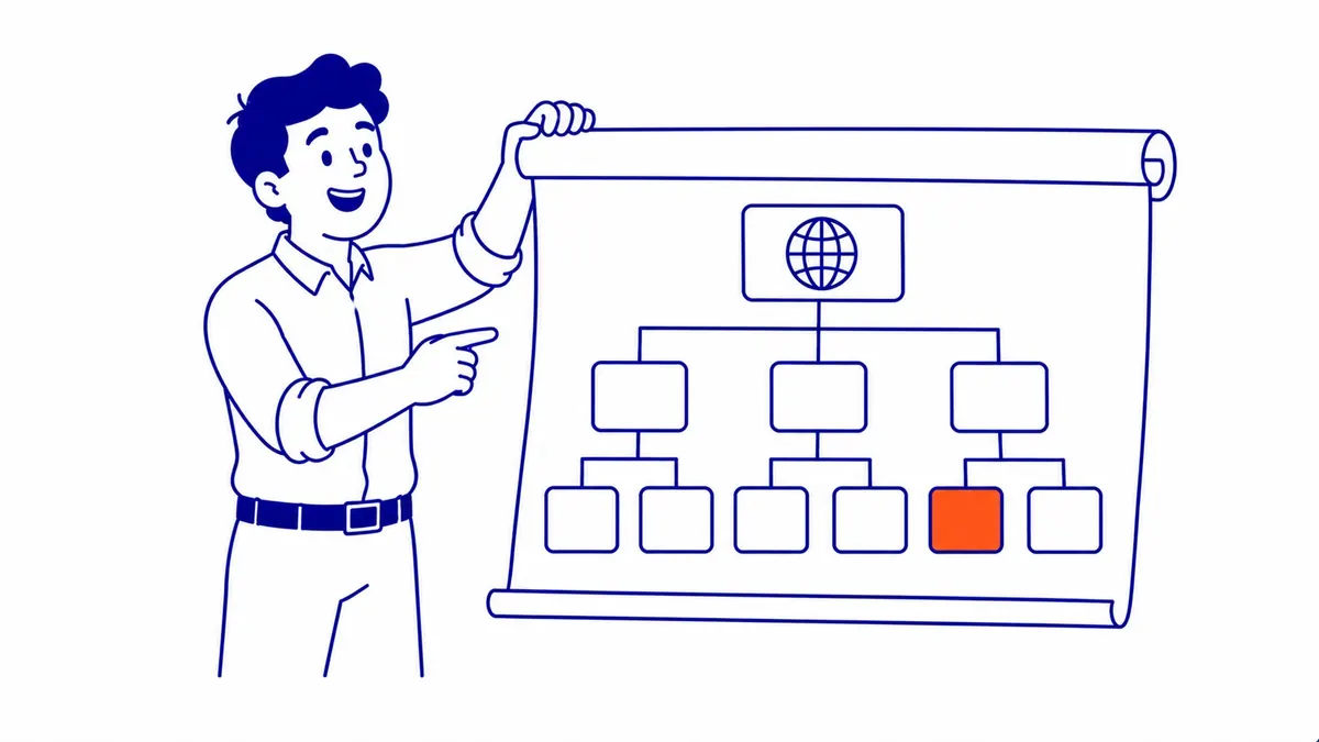 Etsy SEO vs. Google SEO: not the same search engine: Google indexes the entire web and tries to answer a question. Illustration for what is etsy seo.