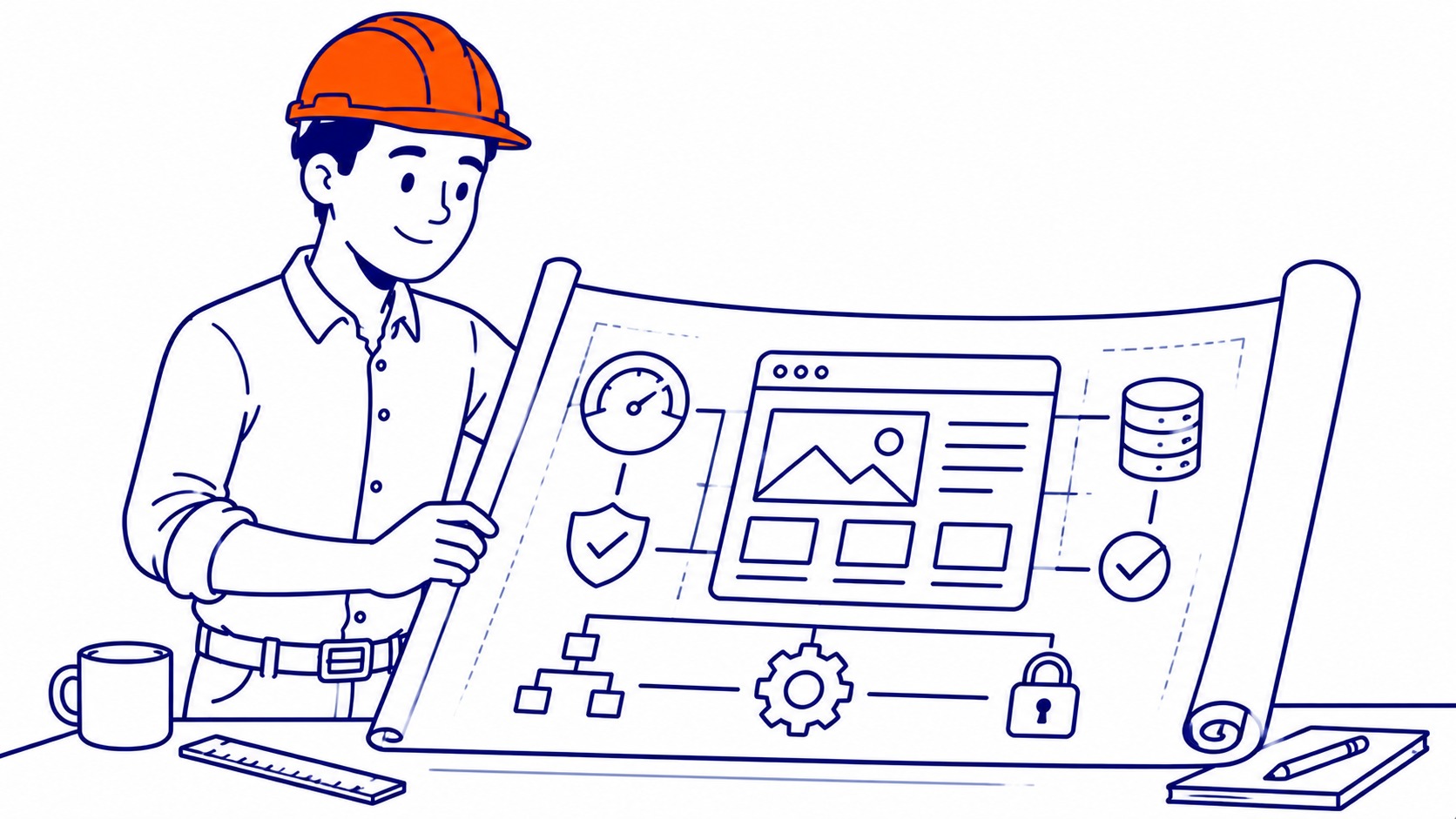 Fix the Technical Foundations: This is the part WordPress site owners skip, and it is the part that moves rankings on competitive terms. Illustration for how to improve seo on wordpress.