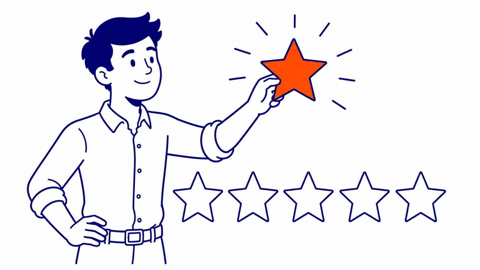 Generate and Manage Customer Reviews: Reviews sit among the strongest local ranking signals Google uses. Illustration for how to improve local seo.