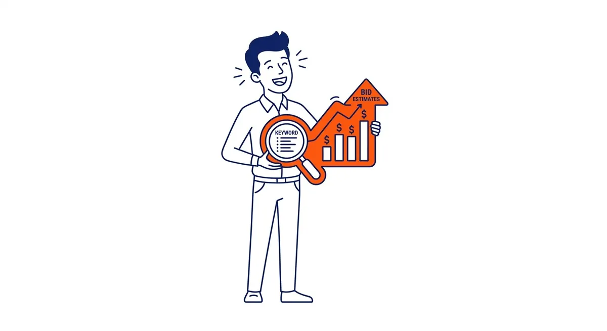 Google Keyword Planner for SEO vs PPC — The tool was built for Google Ads management , not organic search. Illustration for Google Keyword Planner in Calgary.
