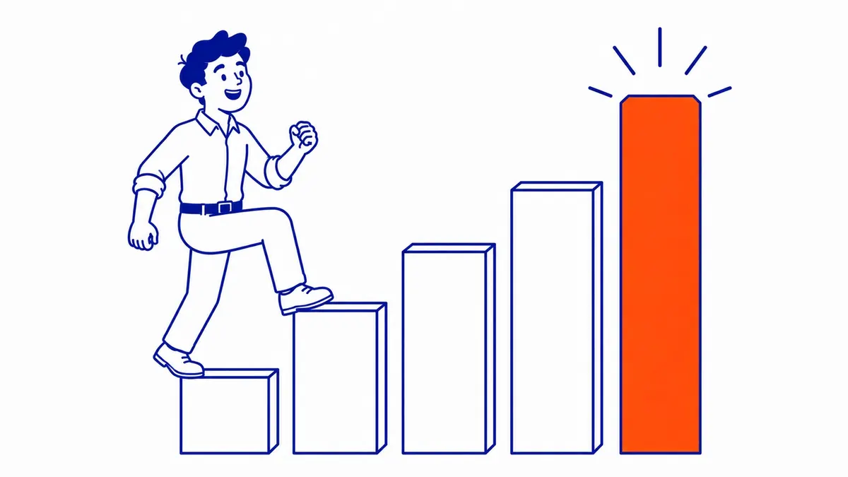 How a keyword triggers your ad: Matching comes first. Illustration for what are adwords keywords.