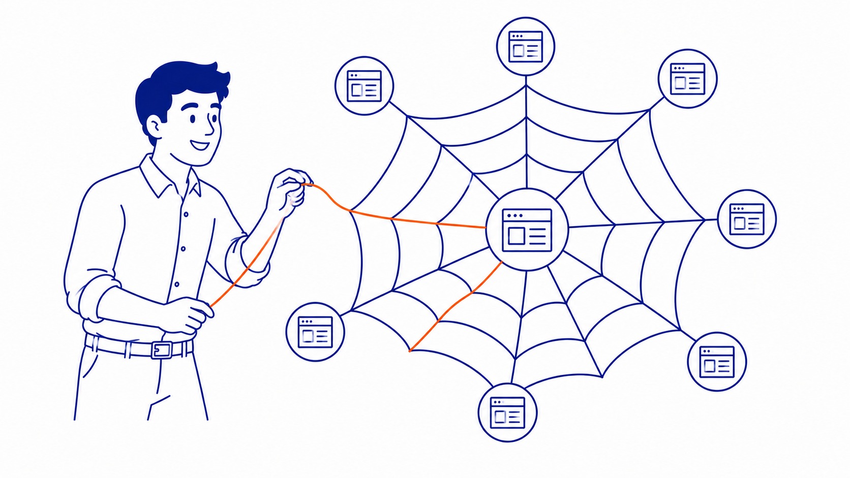 How Moz Calculates the Score: Moz built DA around backlinks , specifically the number of unique root domains linking to a site and the authority those. Illustration for what is domain authority.