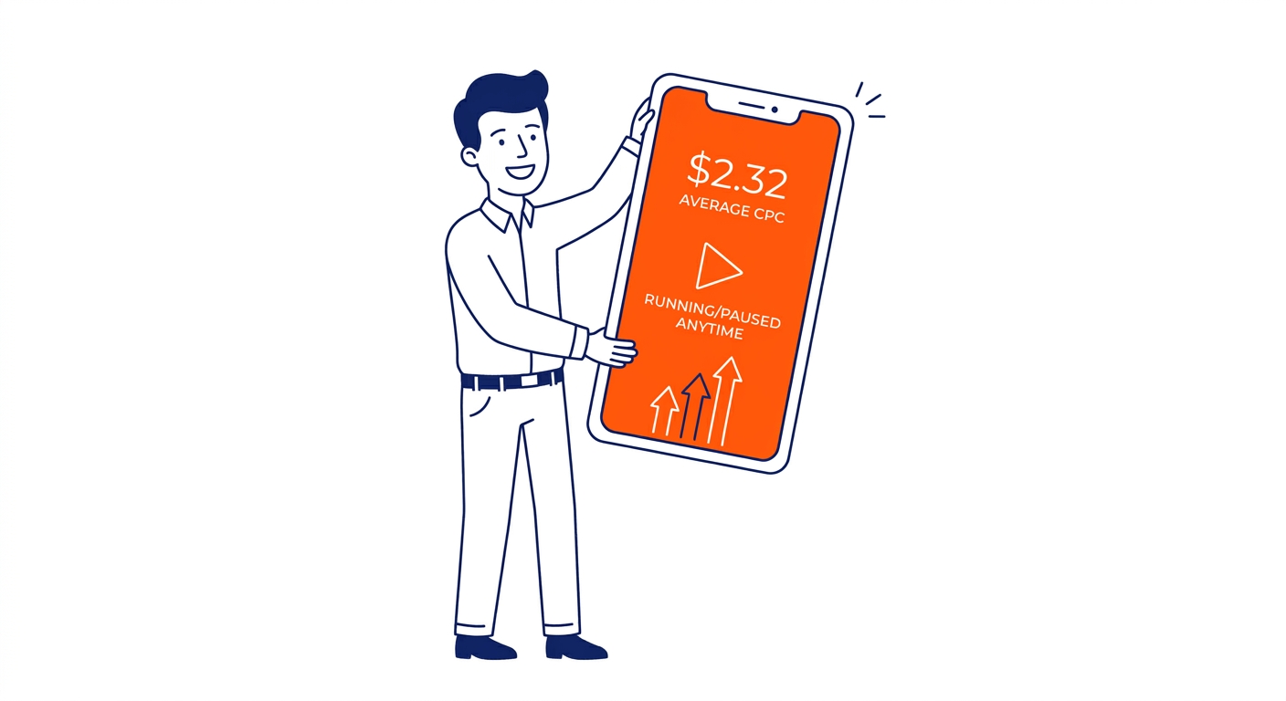 How Much Does Google Ads Cost — No minimum budget. Illustration for Google Ads management in Calgary.