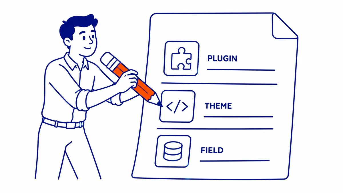 How to add meta keywords in WordPress: Three routes get a keywords tag onto your WordPress website: an SEO plugin, a manual edit to your theme, or a custom fie. Illustration for how to add meta keywords in wordpress.