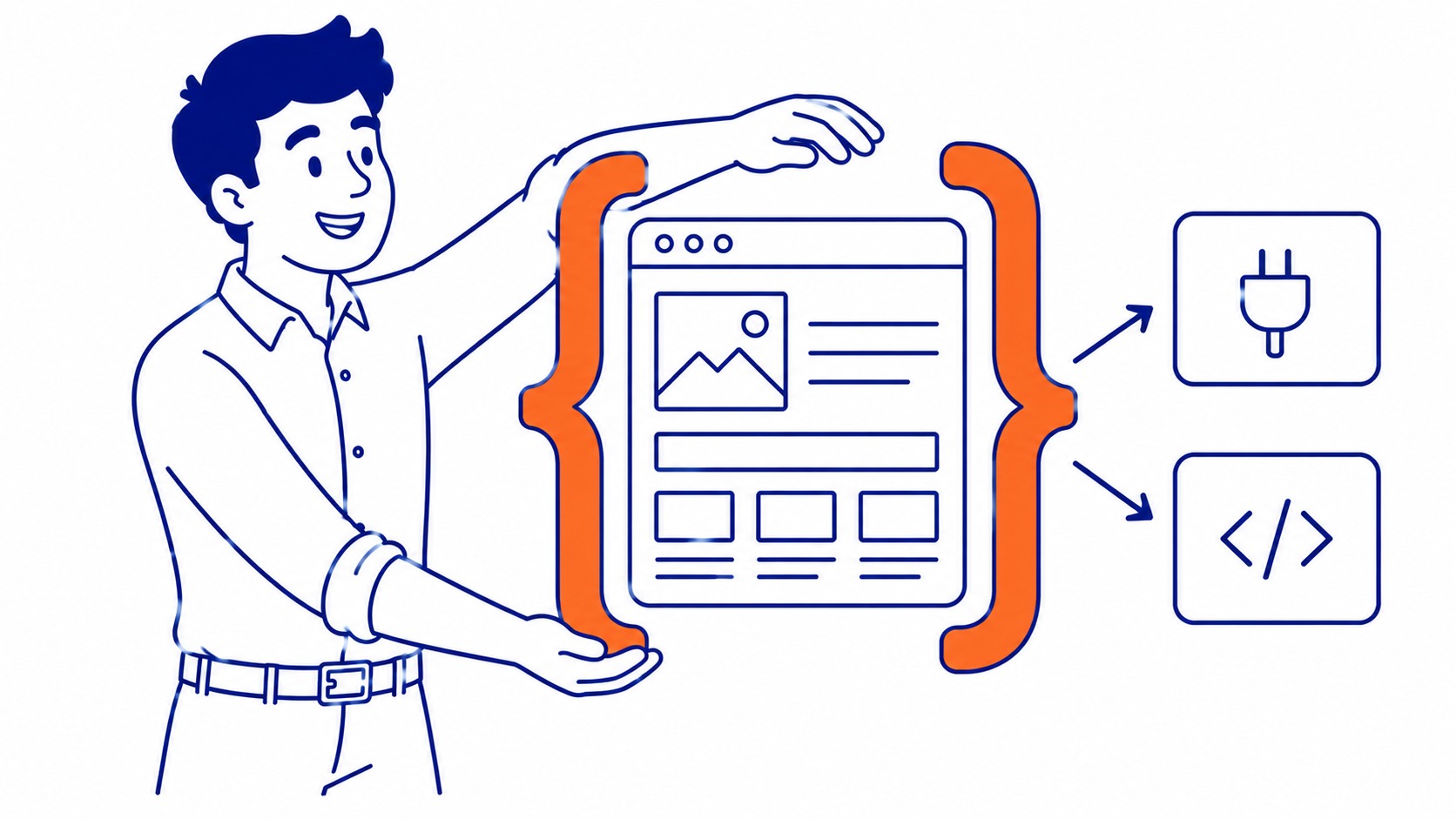 How to Add Schema Markup to Your Site: WordPress sites have two paths. Illustration for what is schema seo.
