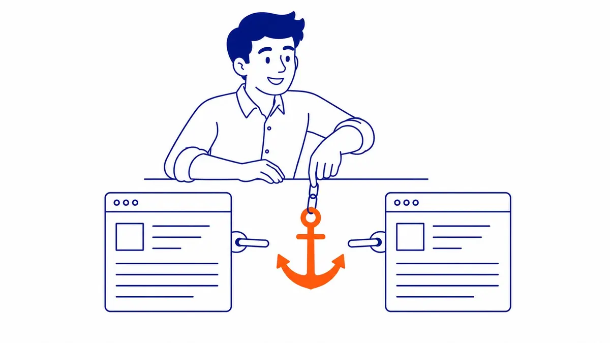 How to Build an Internal Linking Structure That Works: The approach depends on site size. Illustration for what is internal and external linking in seo.