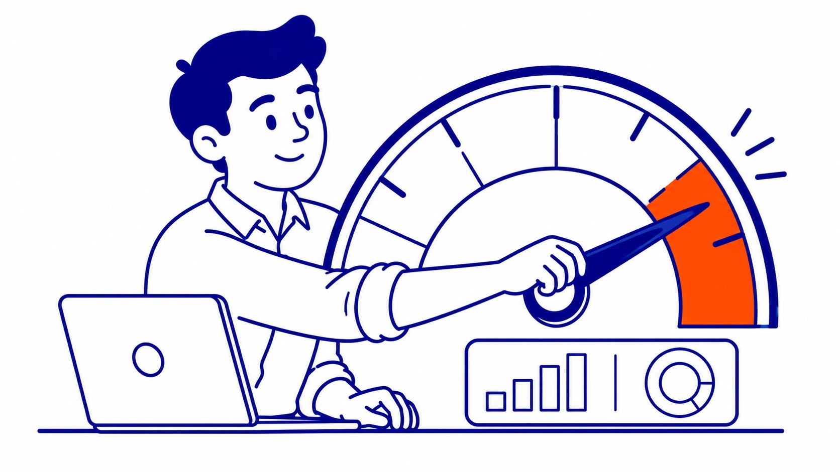 How to check keyword difficulty with a tool: The fastest route is a keyword difficulty checker. Illustration for how to check keyword difficulty.