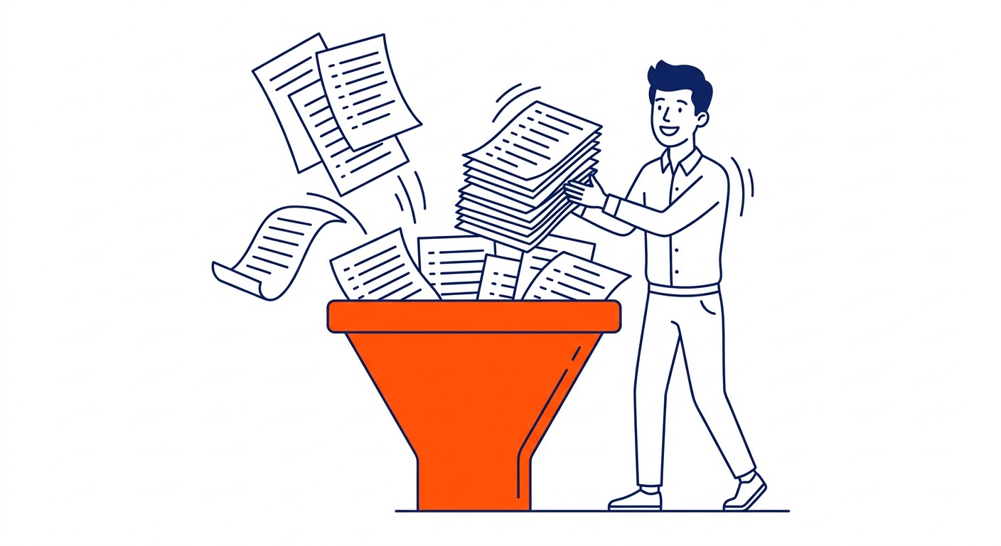 How to Do Keyword Research Step by Step: No single correct method, but there is a sequence that works. Illustration for SEO Calgary in Calgary.