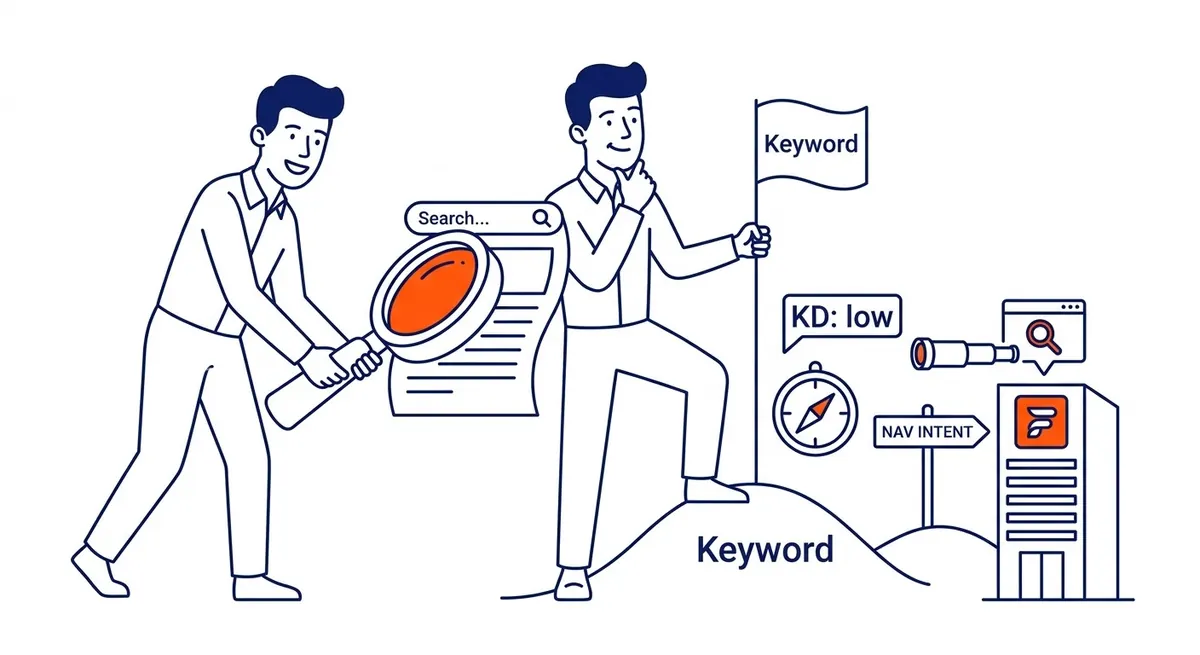 How to Evaluate Keyword Difficulty — KD scores are useful but not complete. Illustration for low competition keywords in Calgary.