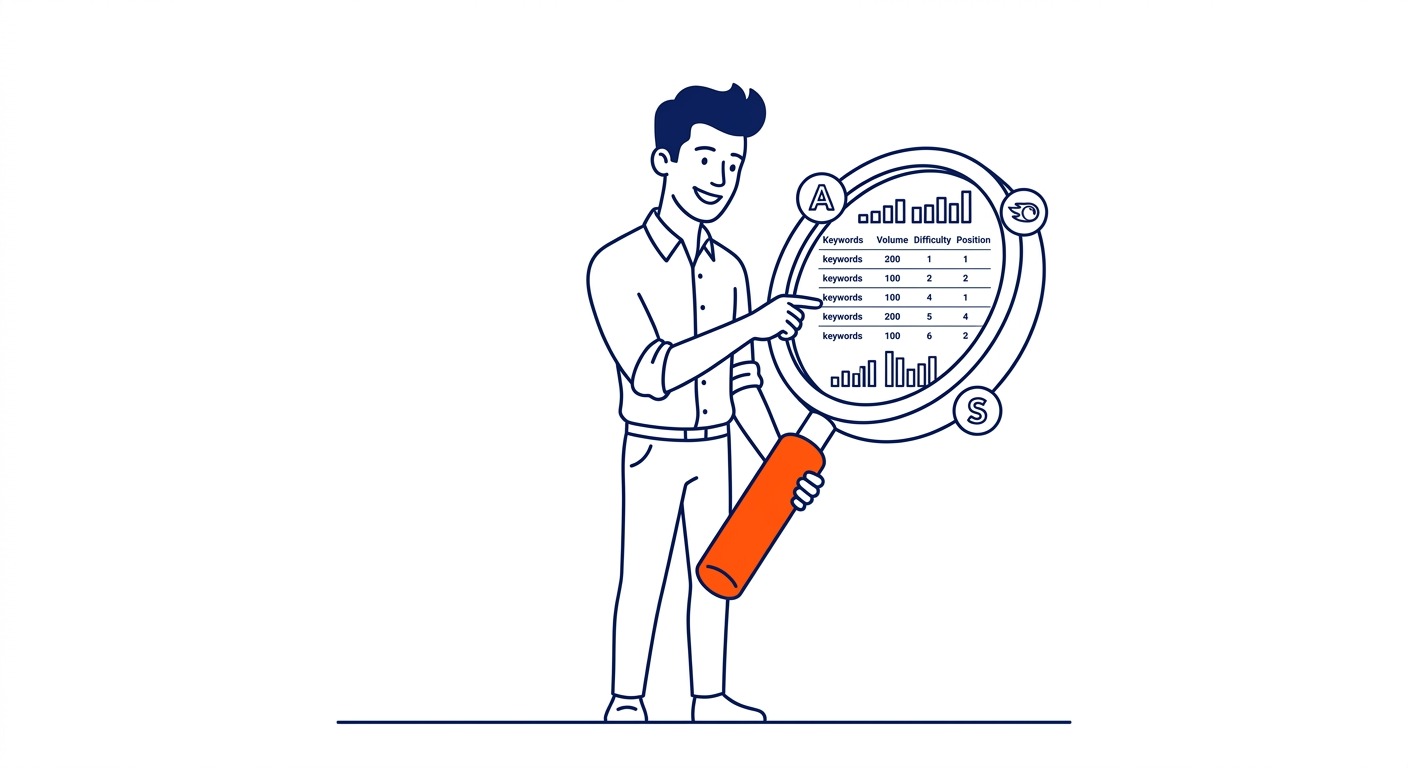 How to Find Competitors Keywords Using Paid Tools — Three tools cover this well: Ahrefs, SEMrush, SpyFu. Illustration for competitor keyword research in Calgary.