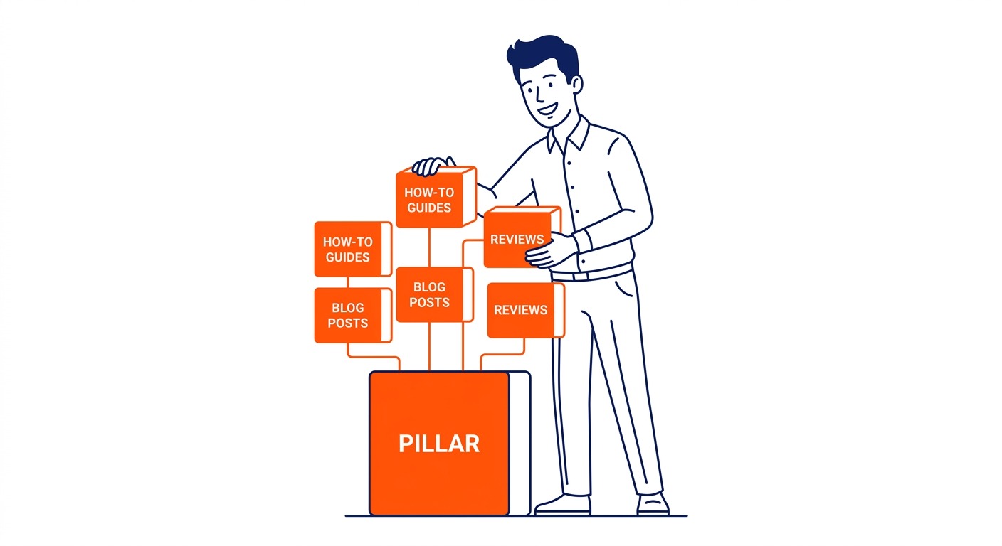 How to Prioritize Keywords: Knowing what to target and knowing what to target first are different skills. Illustration for SEO Calgary in Calgary.