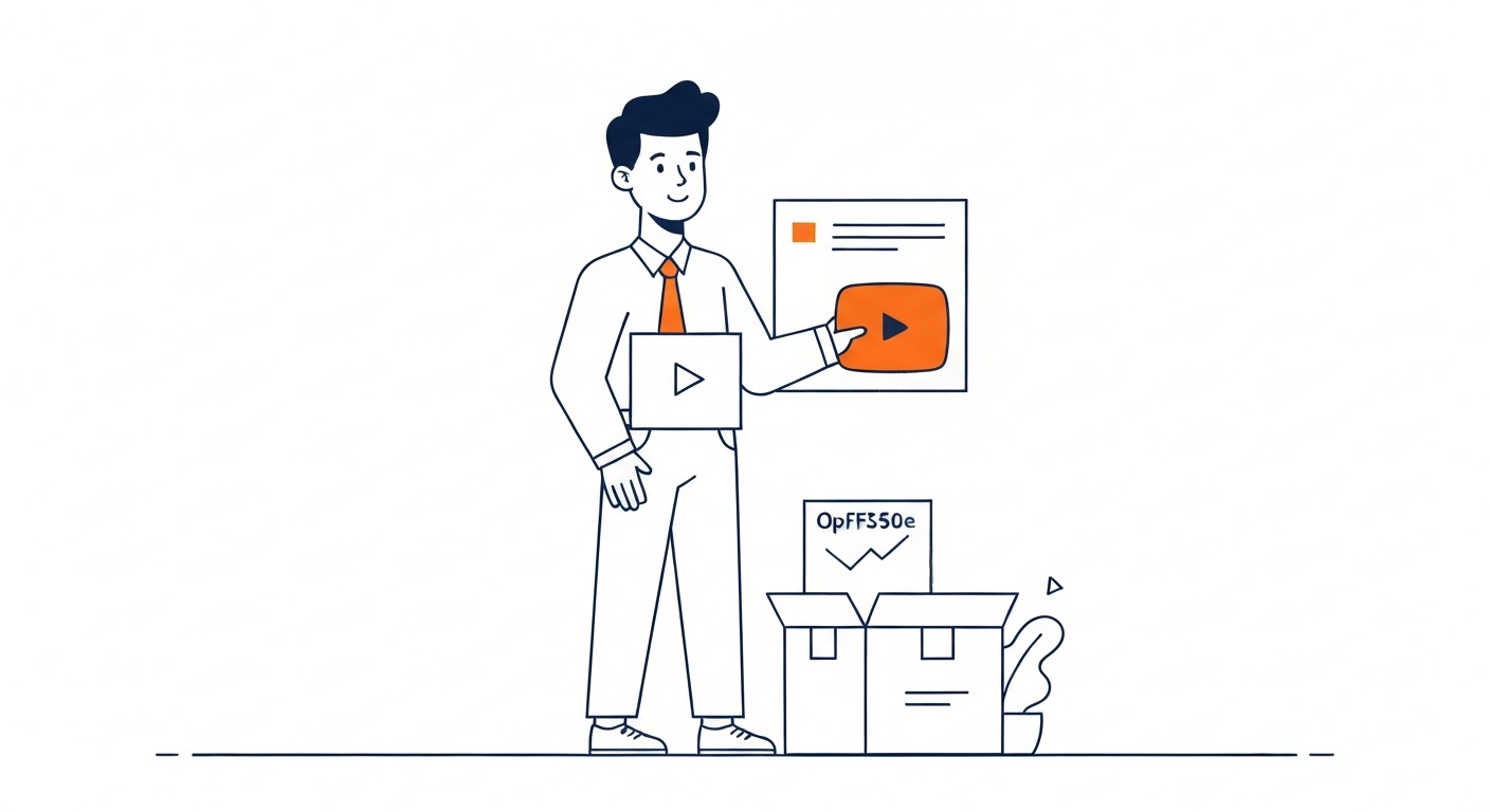 How YouTube Ranks Videos Differently: Google cares about links. Illustration for what is YouTube SEO in Calgary.