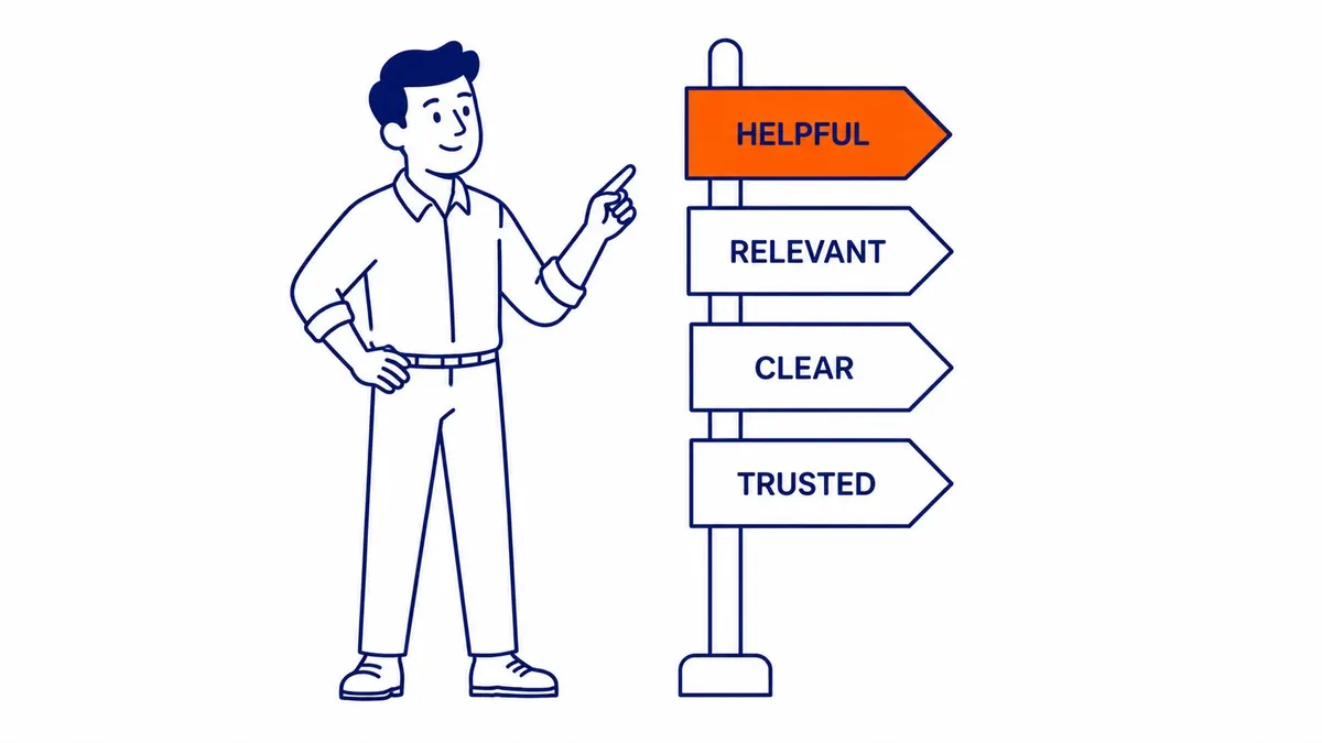Linking Out Without Hurting the Page: a few habits keep outbound external links working for you instead of against you. Illustration for external links SEO in Calgary.