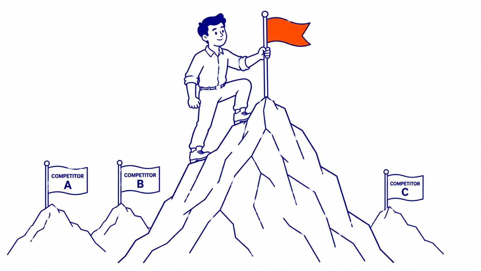 Mine Competitors for Niche Keywords You Are Missing: Your competitors already did some of this work. Illustration for how to find niche keywords.