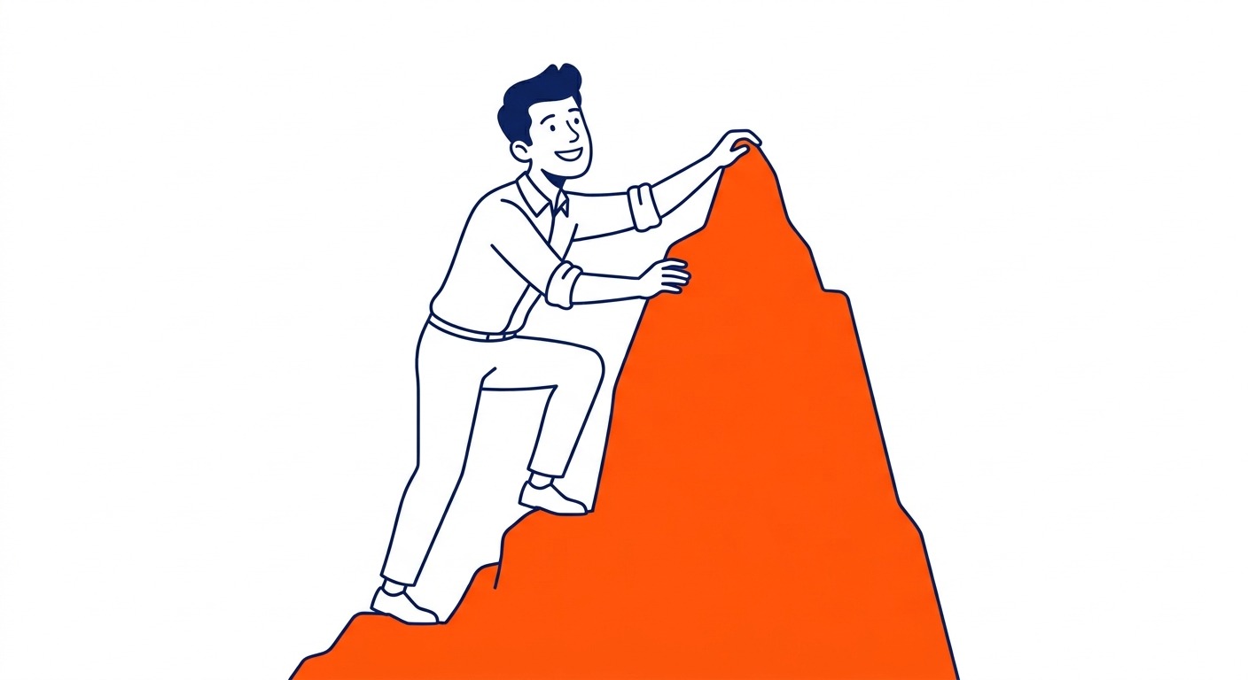 Search Volume vs Keyword Difficulty — Both are core SEO metrics. Illustration for keyword search volume in Calgary.