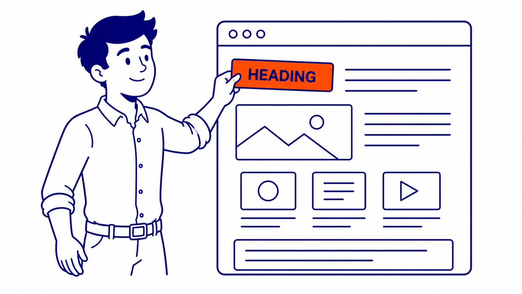 Sharpen Your On-Page SEO: On-page SEO is where most existing sites have the most room to improve without creating new content. Illustration for how to improve seo.