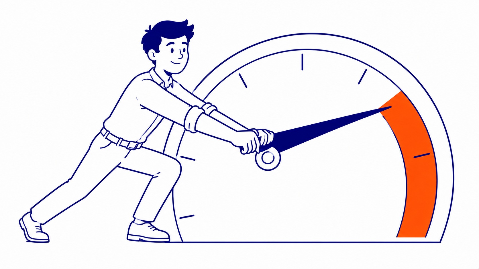 Speed Up a Slow WordPress Site: Page speed is a ranking factor and a conversion factor at the same time. Illustration for how to improve seo on wordpress.