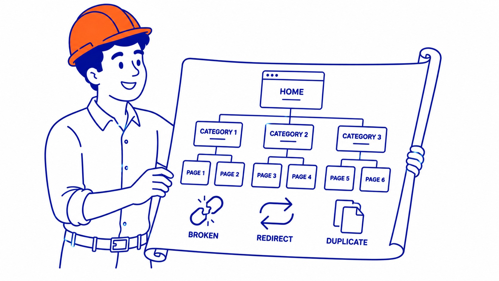 Technical SEO Tools: Technical audits catch the site structure problems that prevent Google from properly crawling and indexing pages: broken. Illustration for what is the best seo software.