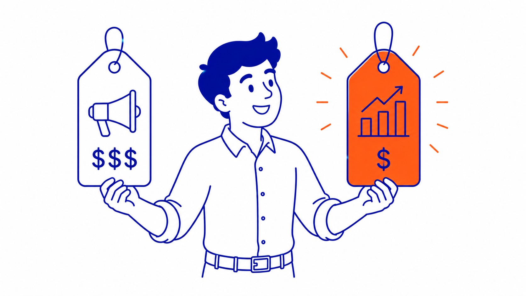 Traffic That Costs Nothing to Keep: Pay-per-click advertising delivers results immediately. Illustration for why seo is important.