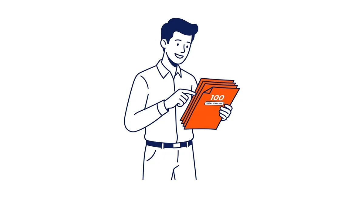 What Is Keyword Search Volume — Average monthly searches for a keyword in a specific location. Illustration for keyword search volume in Calgary.