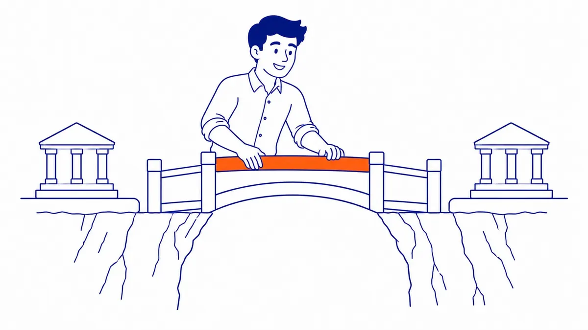 What Makes a Link Valuable: Authority of the linking site comes first. Illustration for what is link building in seo.