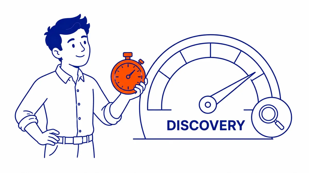 Why a sitemap matters for SEO: The benefit is discovery. Illustration for what is sitemap in seo.