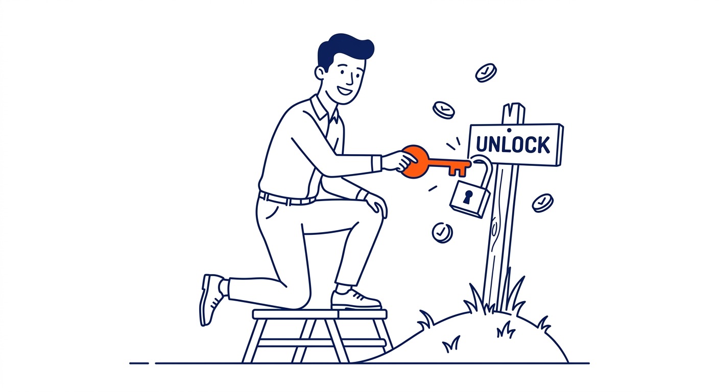 Why Targeting Low Competition Works — Broad, high-volume terms are locked up. Illustration for low competition keywords in Calgary.