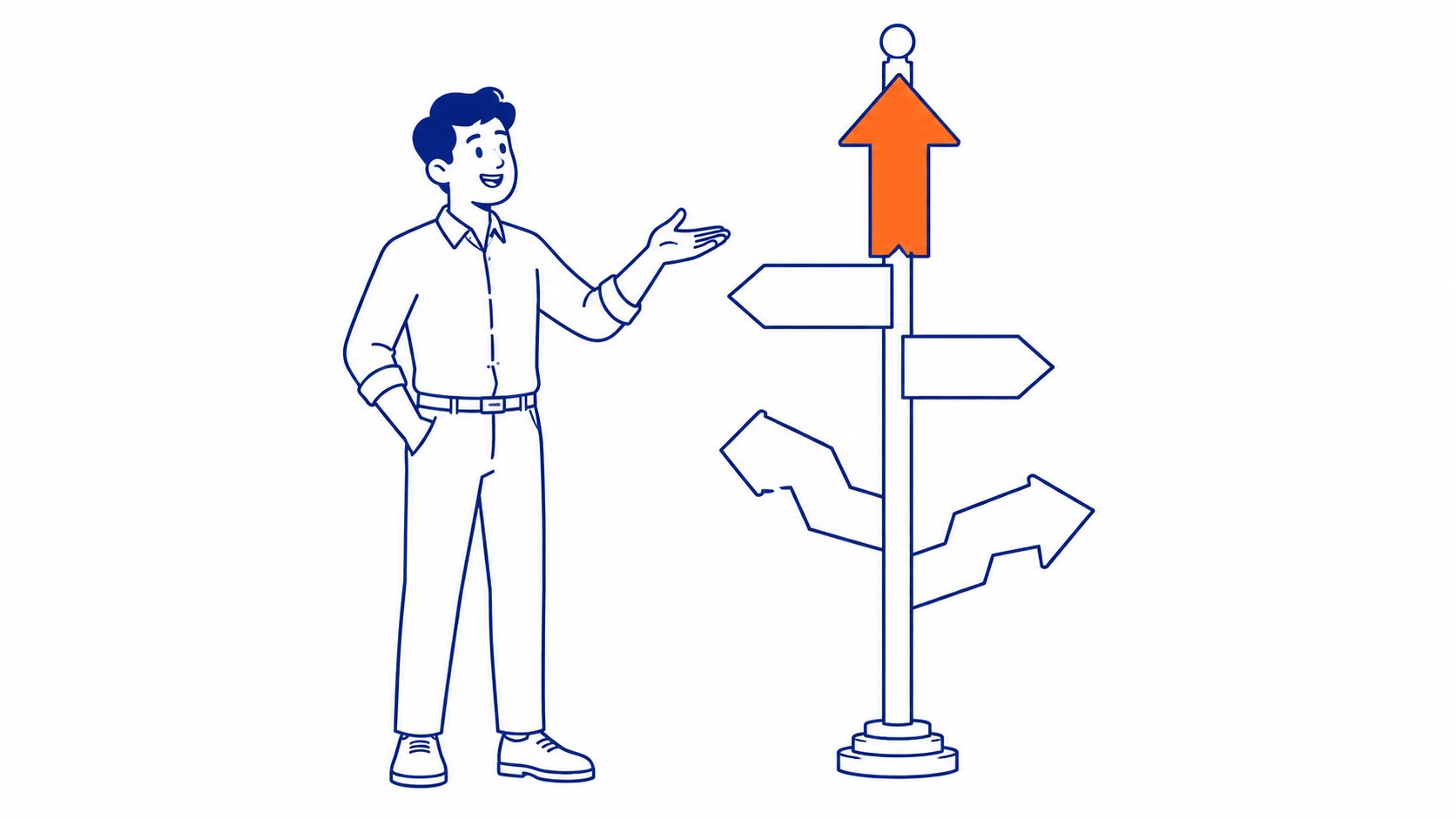 Website user navigating content-heavy site using breadcrumb navigation trail