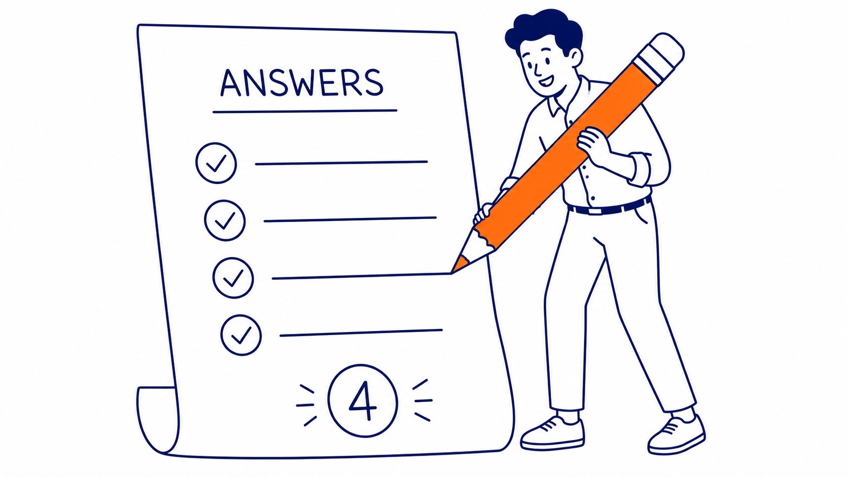 Count Your Answers, Not Your Pages