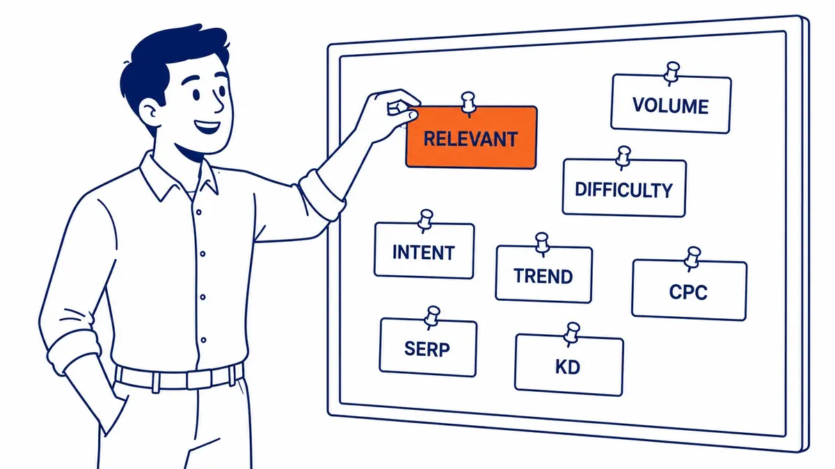 Diagram illustrating the three C's of SEO: content quality, technical code, and credibility through backlinks