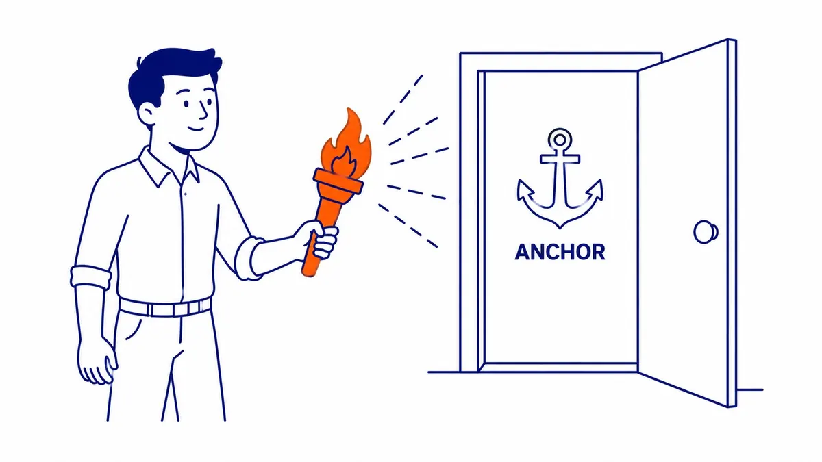 HTML anchor tag showing dofollow versus nofollow rel attribute
