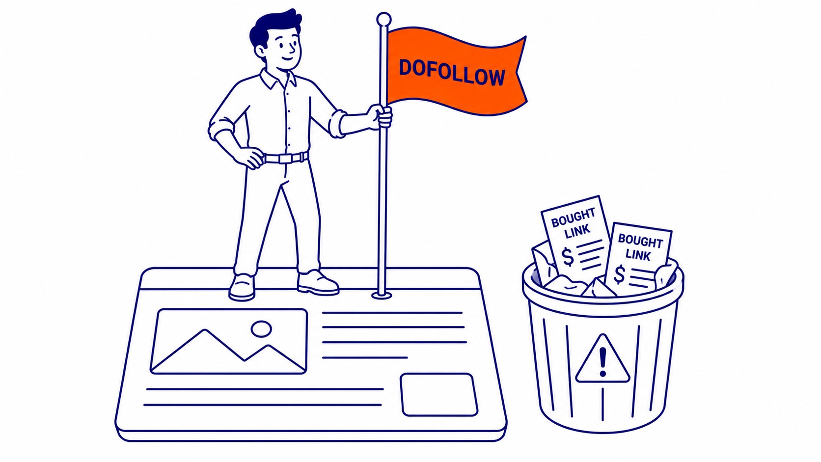 Link building strategy for earning dofollow backlinks
