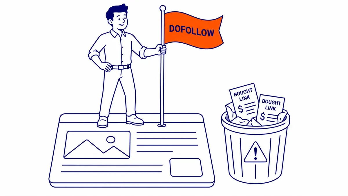 Link building strategy for earning dofollow backlinks