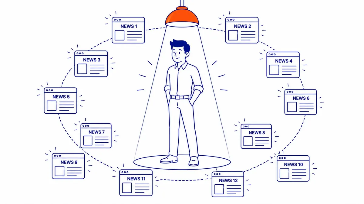 brand visibility from press release syndication across news sites and media outlets