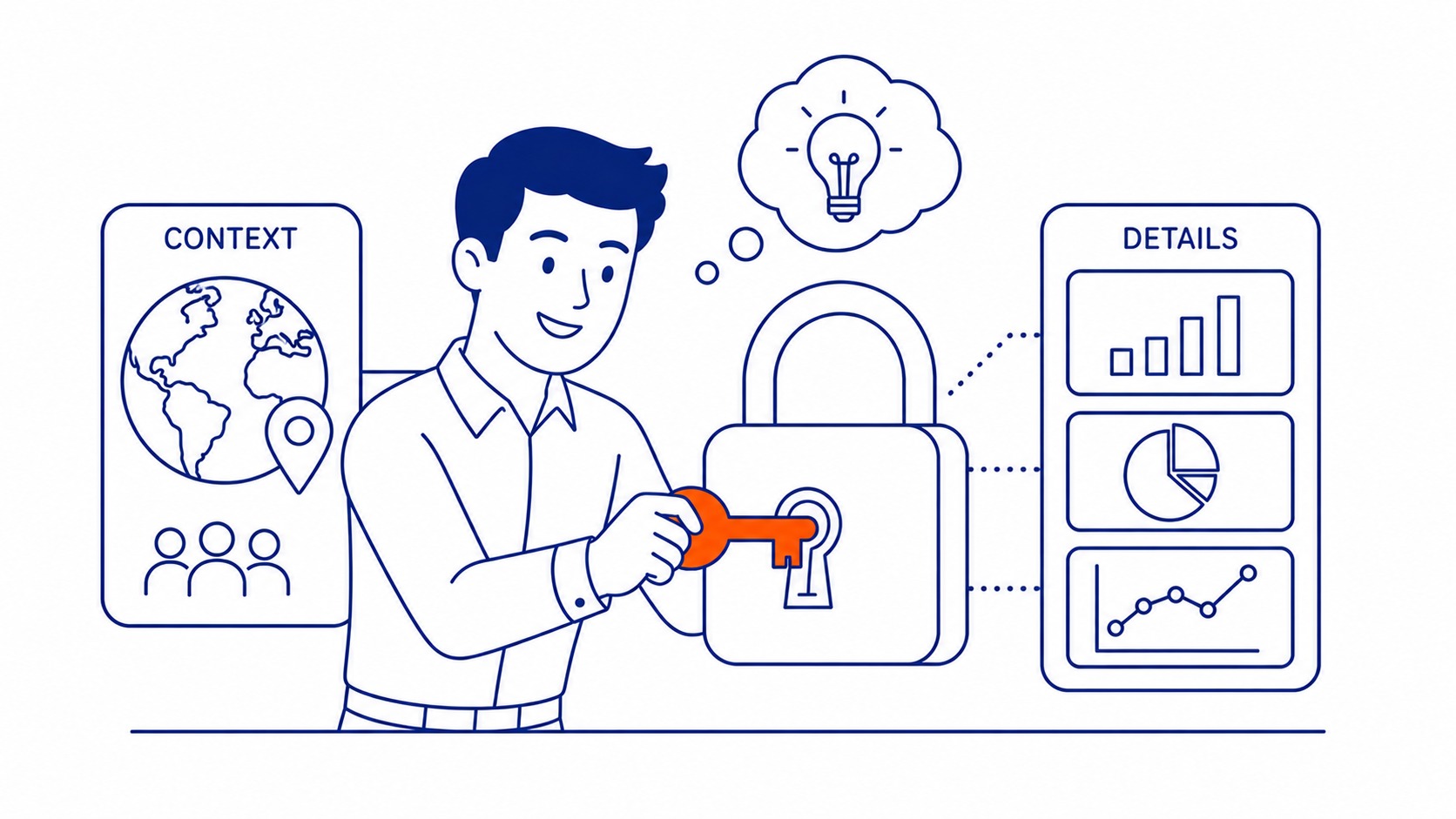 Domain name as a minor SEO ranking factor among content quality and backlinks. Illustration for does domain name affect SEO.