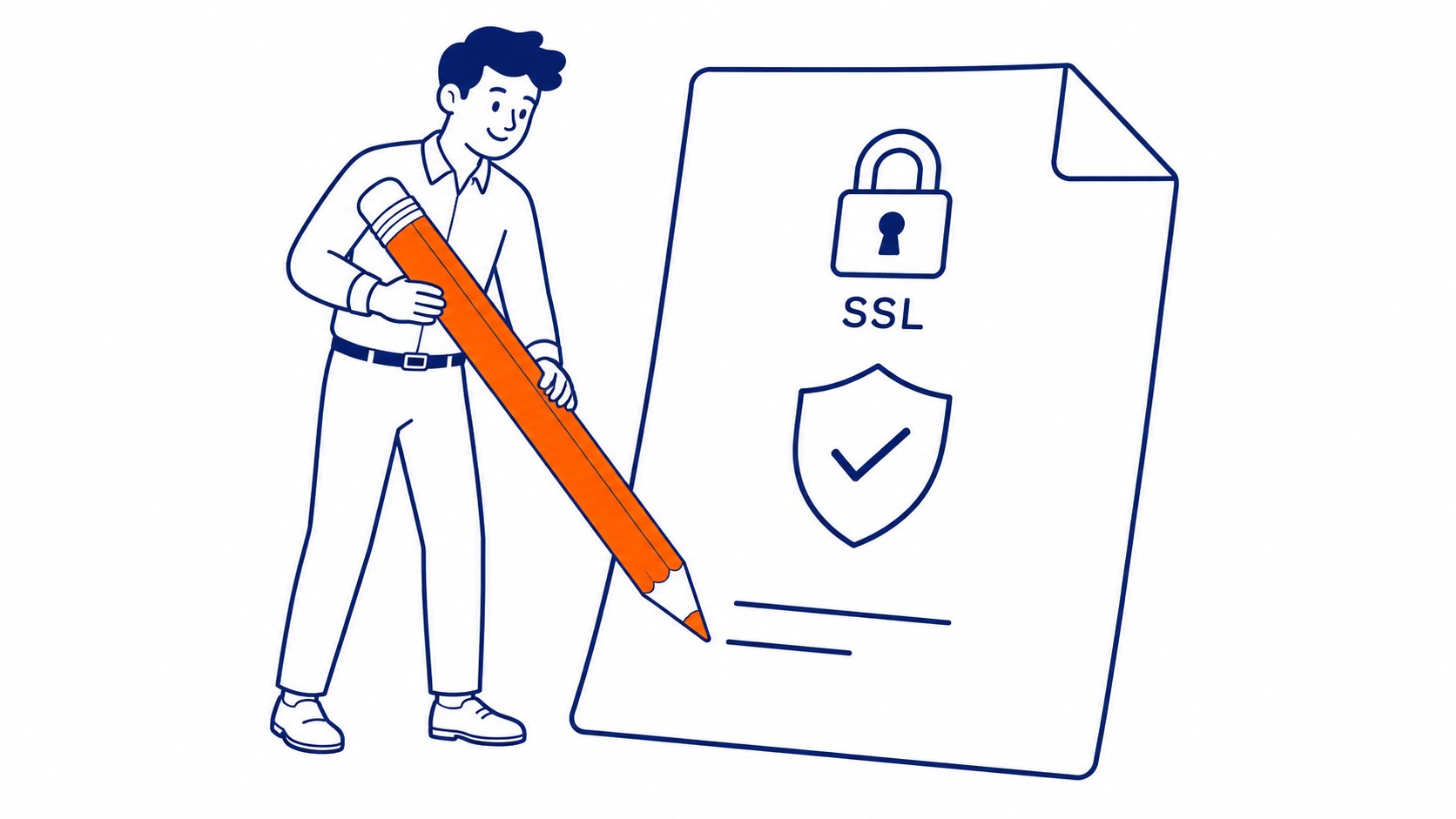 Browser displaying Not Secure warning for HTTP website without SSL certificate