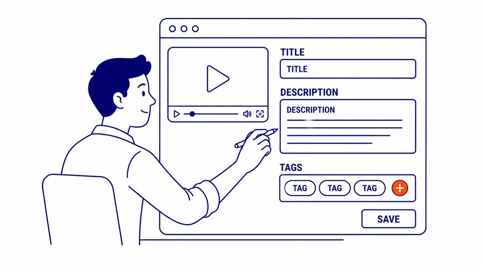 Video editing timeline showing caption and subtitle tracks in a video editing application
