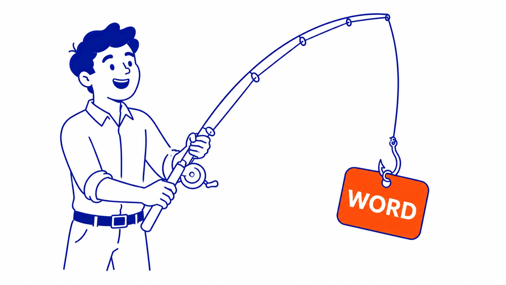 What Are AdWords Keywords?: AdWords keywords are the words you tell Google to watch for. Illustration for what are adwords keywords.