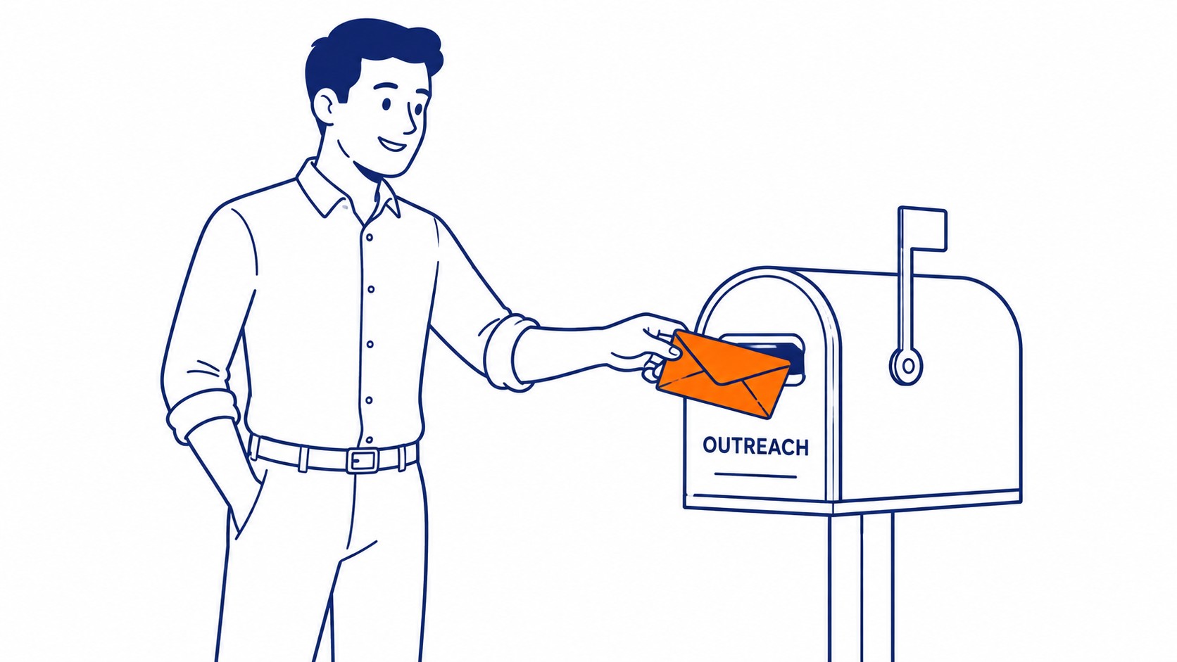 Mail Arrives With a Postmark on It