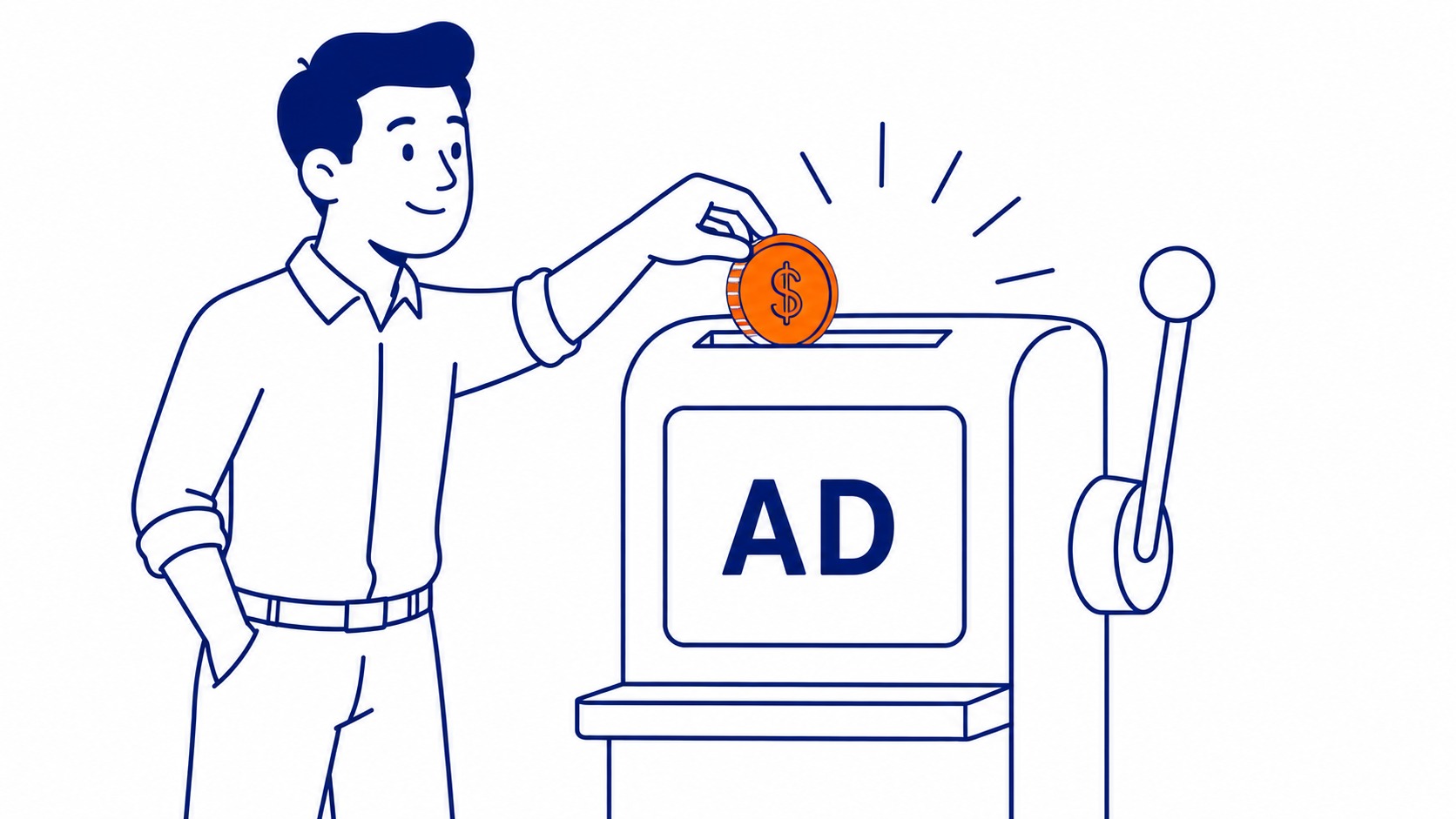 Manual CPC bidding versus automated Smart Bidding in Google Ads. Illustration for how does bidding work on Google Ads.