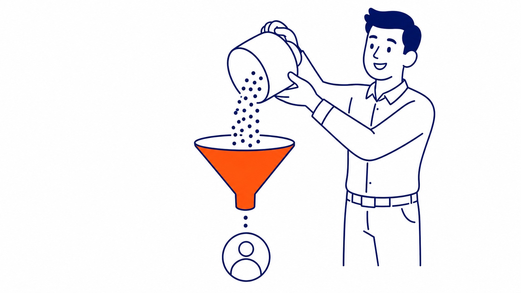 Choosing the right Google Ads bidding strategy based on your goal: leads, e-commerce, or awareness. Illustration for how does bidding work on Google Ads.