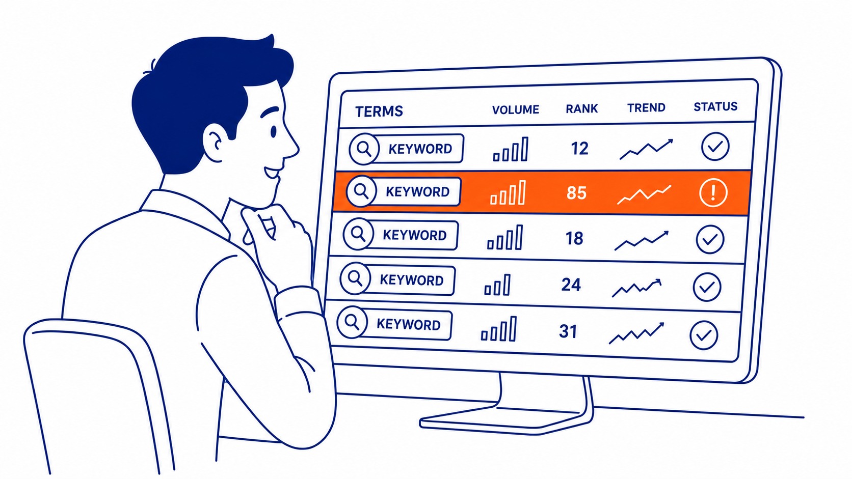 google gbp insights panel showing which search keywords and queries triggered a business profile listing