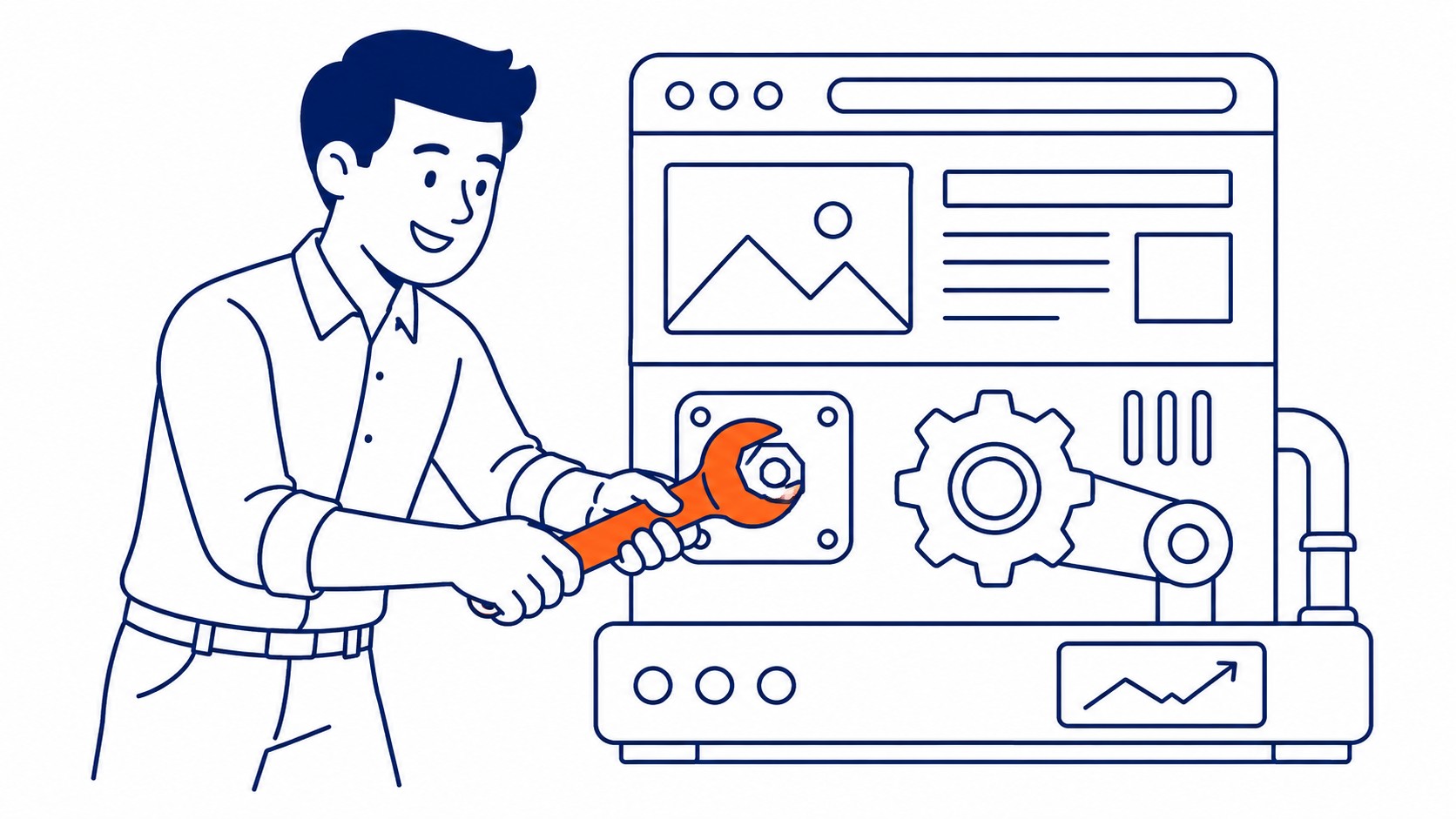 Google Ads campaign setup dashboard showing account structure and goal selection