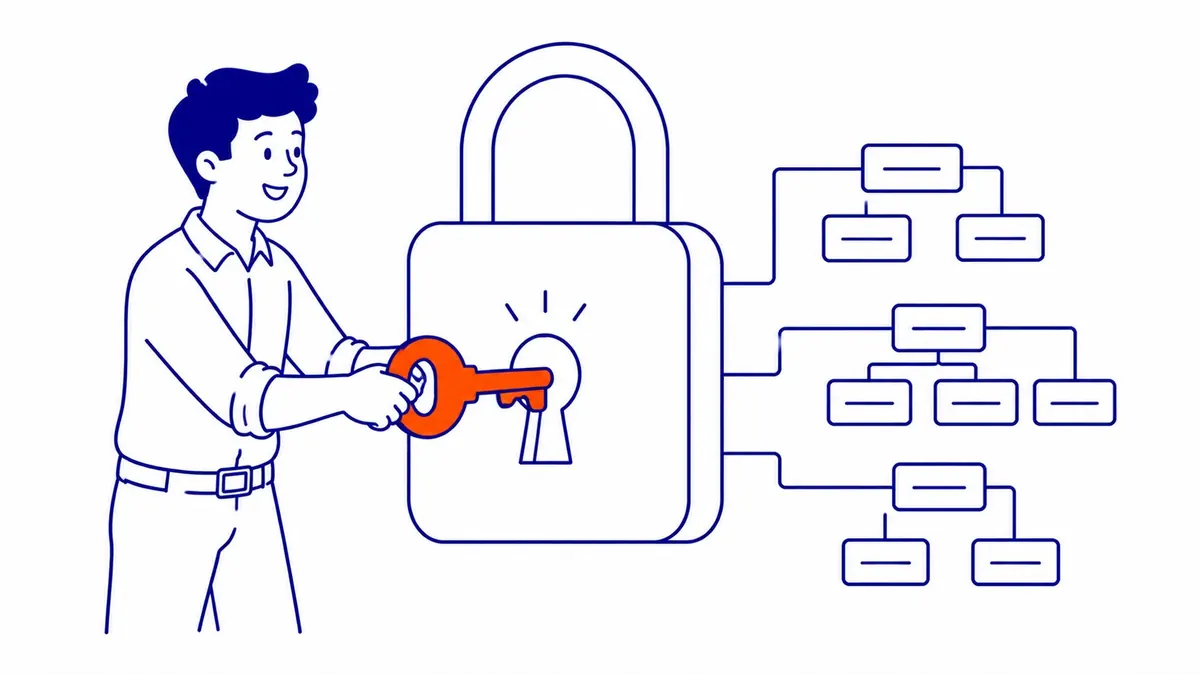 Internal linking structure showing how pillar pages and cluster content connect in a topical map for SEO