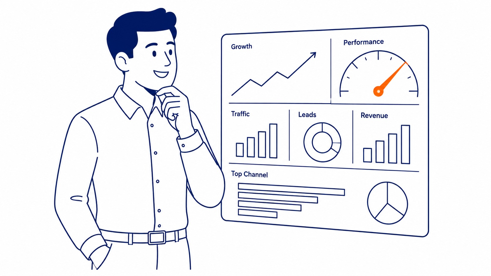 Google Search Console dashboard showing medical practice keyword impressions, clicks, and ranking positions for local healthcare search terms