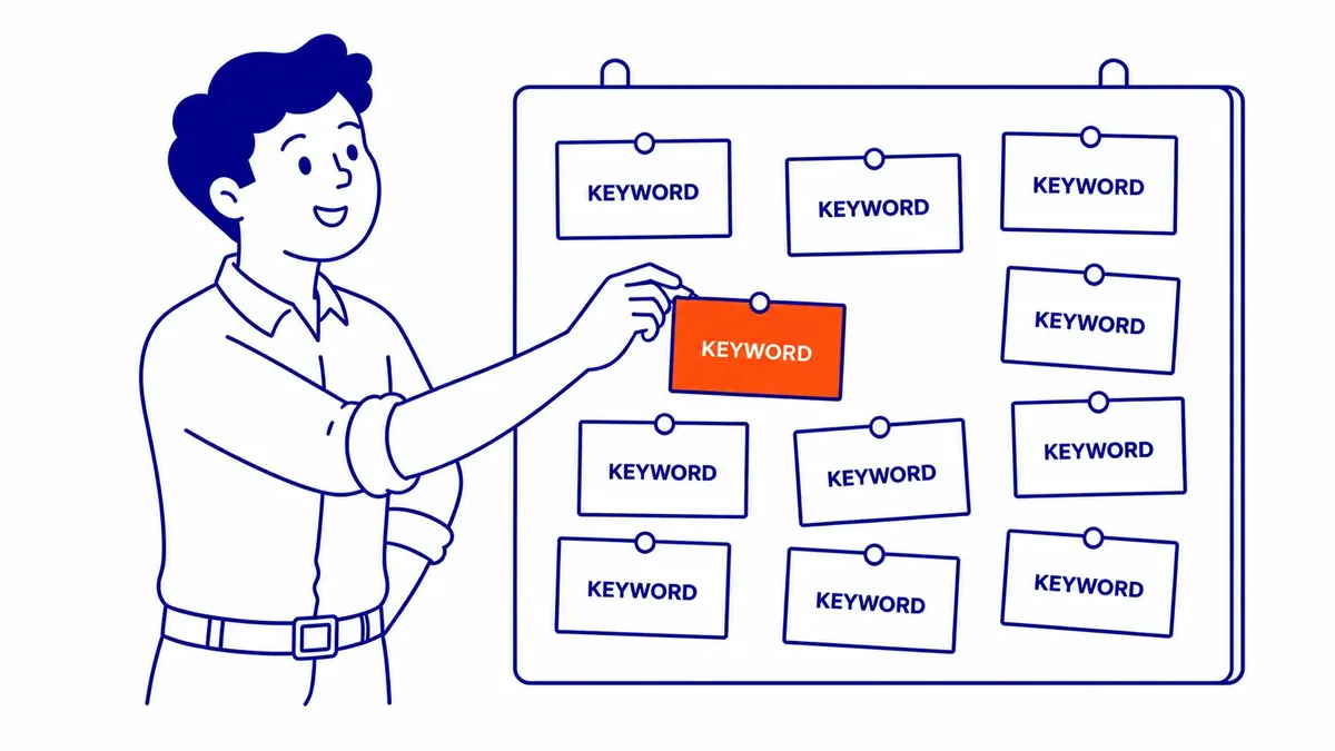Google Search Console Queries report showing search terms, impressions, clicks, and average position for a website