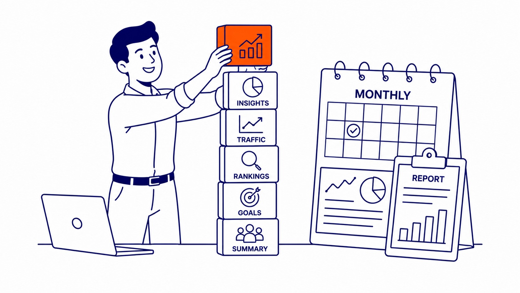 Build a Reporting Rhythm With Your SEO Consultant